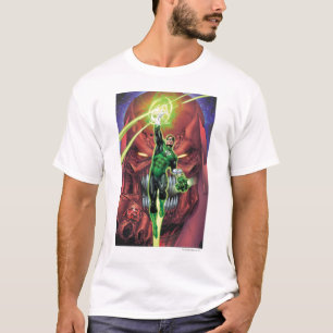 Green Lantern with stream of light - Color T-Shirt