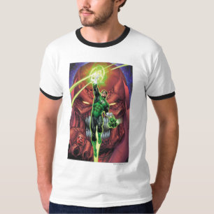 Green Lantern with stream of light - Color T-Shirt