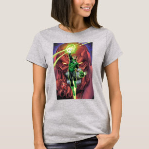 Green Lantern with stream of light - Color T-Shirt