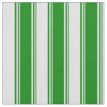 [ Thumbnail: Green & Lavender Colored Stripes/Lines Pattern Fabric ]
