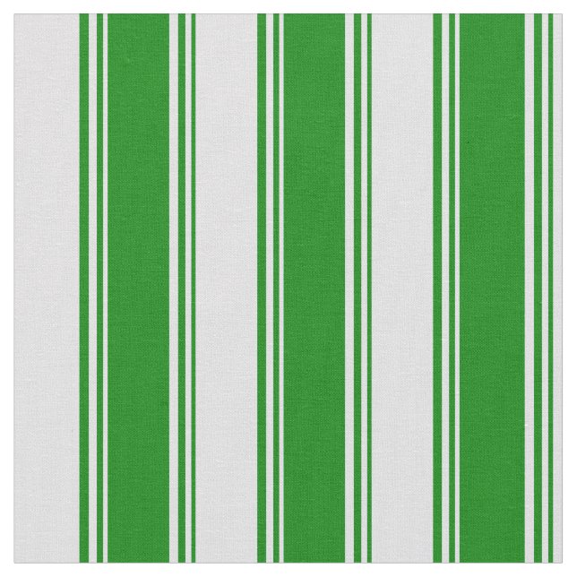 Green & Lavender Colored Stripes/Lines Pattern Fabric (Close Up)