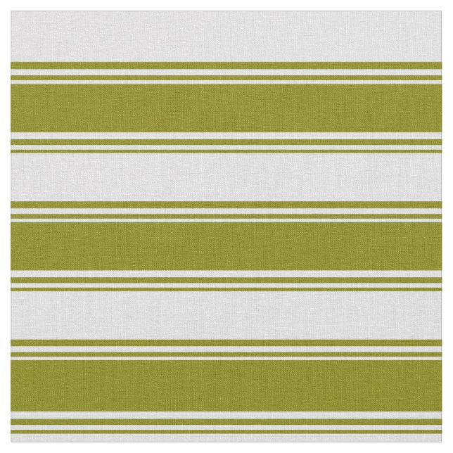 Green & Lavender Lined/Striped Pattern Fabric (Close Up)