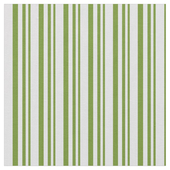Green & Lavender Stripes Fabric (Close Up)