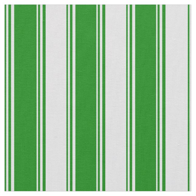 Green & Lavender Stripes/Lines Pattern Fabric (Close Up)