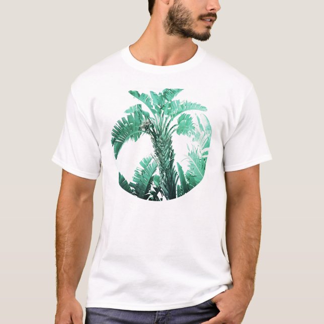 Green leaf banana plant T-Shirt (Front)