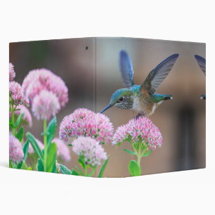 green leaf bird 3 ring binder