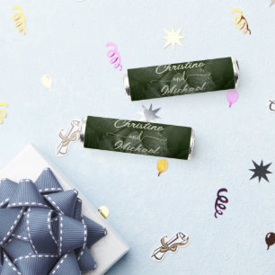 Green leaf elegant greenery spring wedding breath savers® mints