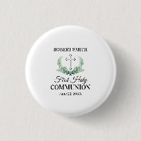 Green leaf first communion 