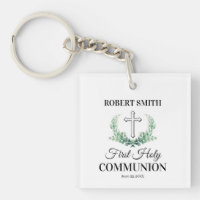 Green leaf first communion
