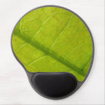 Green Leaf Nature Photography Gel Mouse Pad