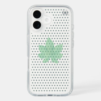 Green Leaf Pattern Speck iPhone Case