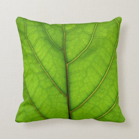 leaf pillow