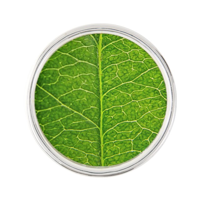 green leaf pin (Front)