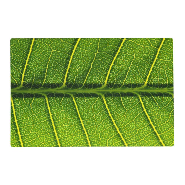 Green leaf placemat (Front)