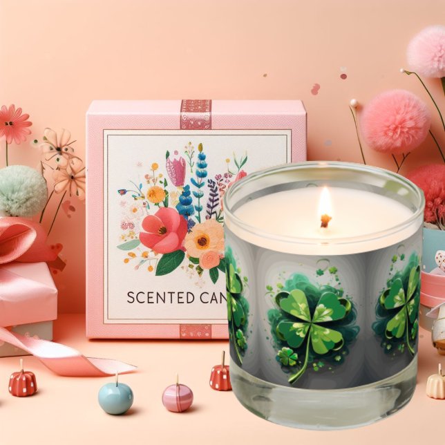 Green Leaf Scented Candle (Creator Uploaded)