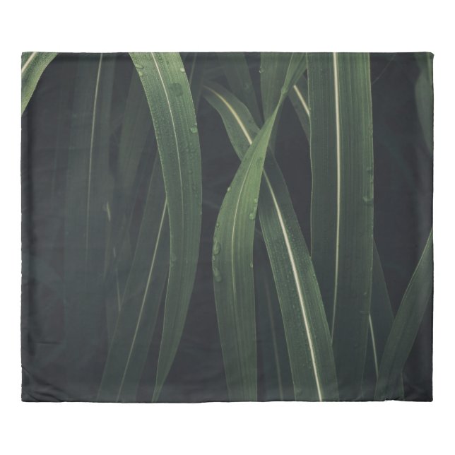 GREEN-LEAFED PLANT DUVET COVER (Front)