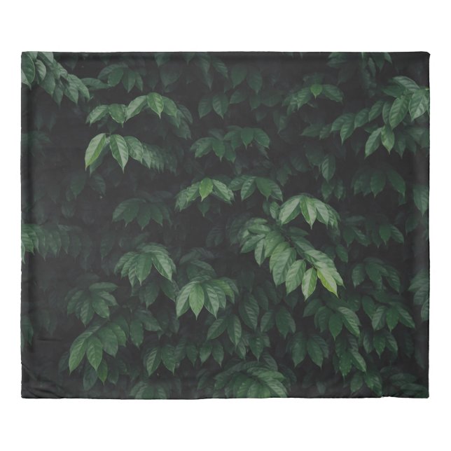 GREEN-LEAFED TREE DUVET COVER (Front)