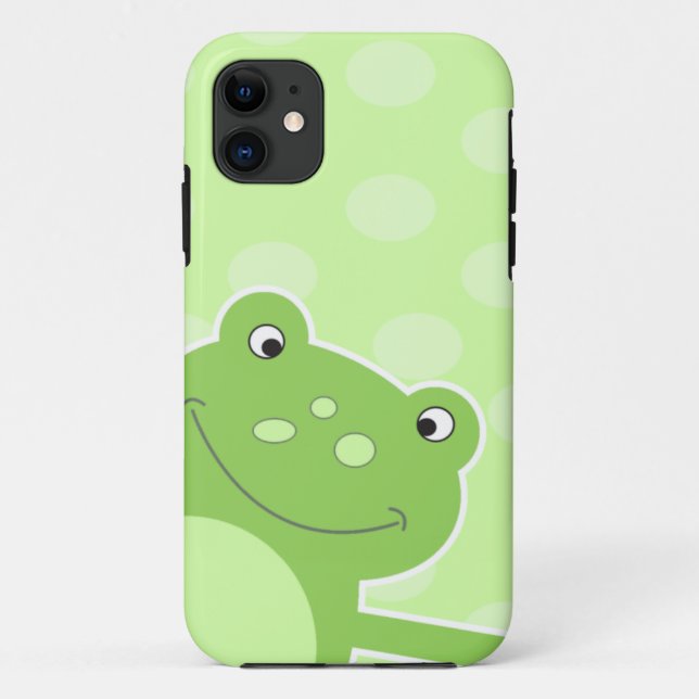 Green Leap Frog iPhone 5 Case (Back)