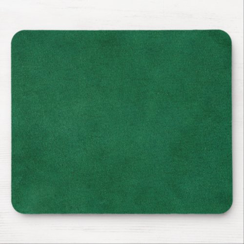 Green leather mouse pad