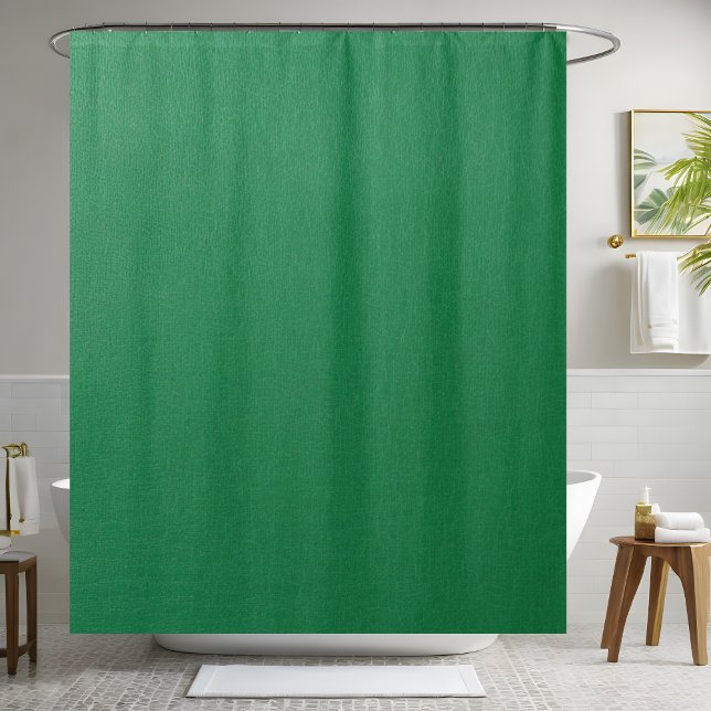 Green Leather Shower Curtain  (Creator Uploaded)