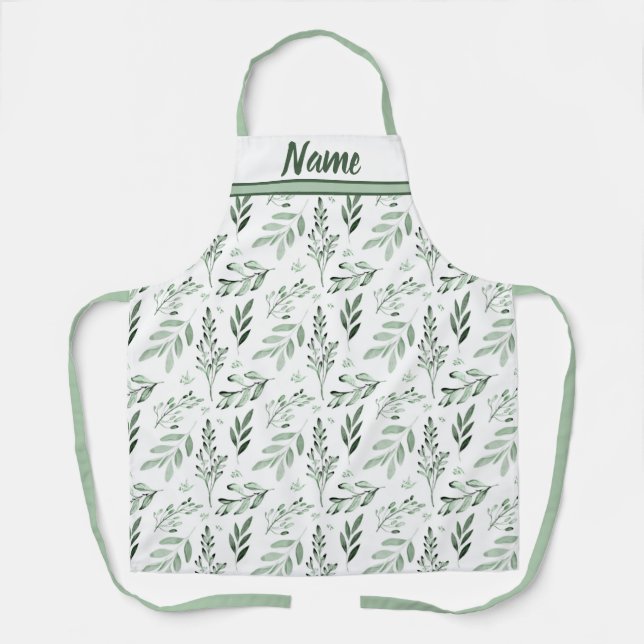 Green leaves  apron (Front)