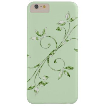 Green Leaves Barely There iPhone 6 Plus Case