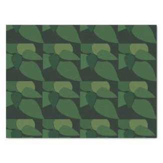 Green Leaves Botanical Pattern