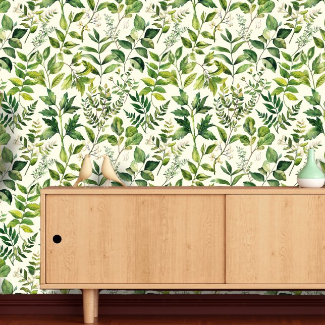 Green leaves botanical wallpaper  (Creator Uploaded)