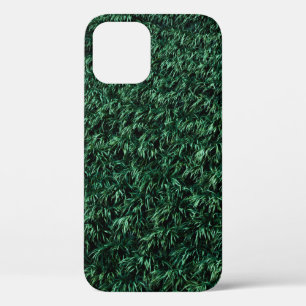 Green leaves iPhone 12 case