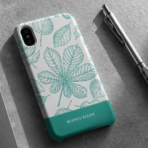 Green Leaves iPhone 16 Case