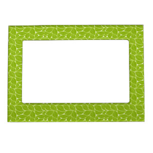 Green leaves magnetic frame