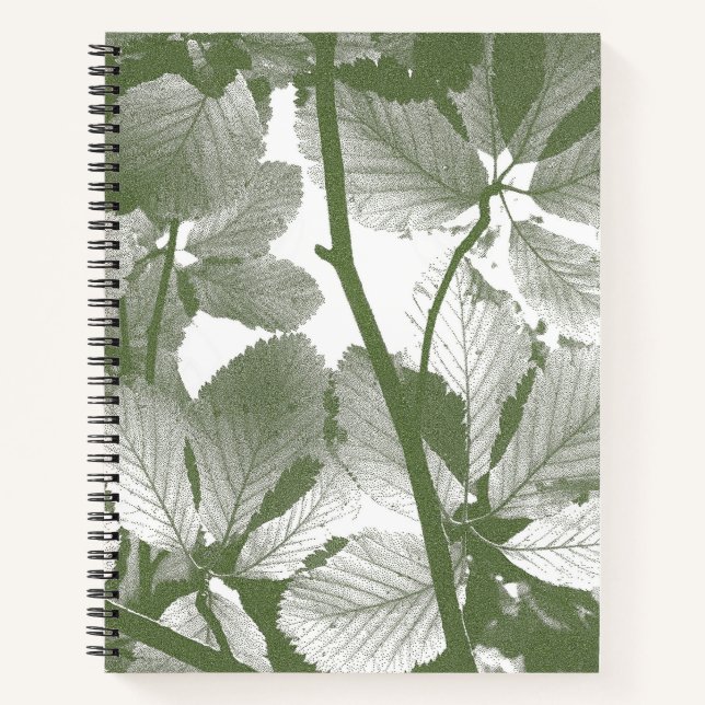 GREEN LEAVES NOTEBOOK (Front)