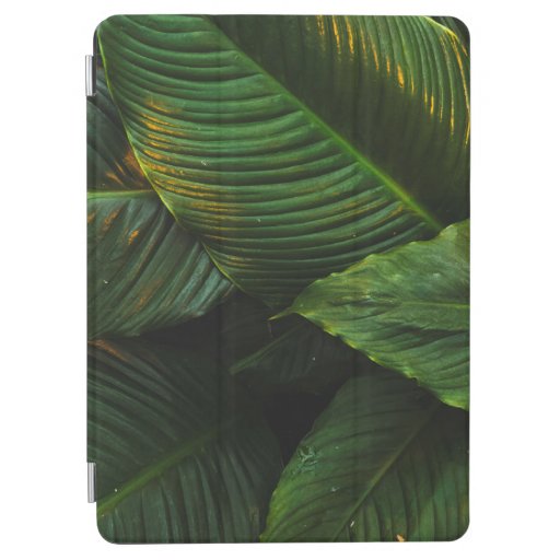 GREEN LEAVES ON FOCUS PHOTOGRAPHY iPad AIR COVER