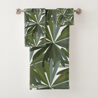 Green Leaves Pattern