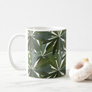 Green Leaves Pattern