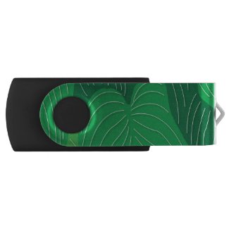 Green Leaves Pattern 