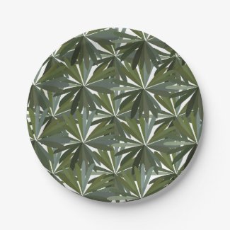 Green Leaves Pattern