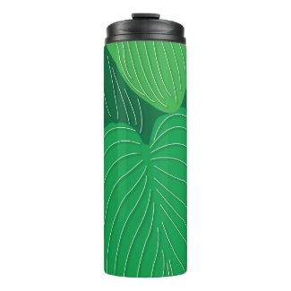 Green Leaves Pattern 