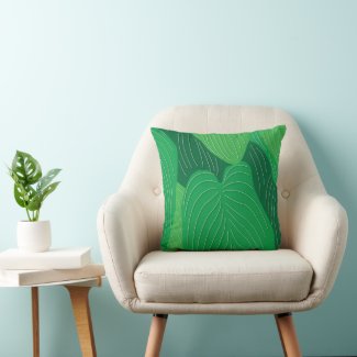 Green Leaves Pattern