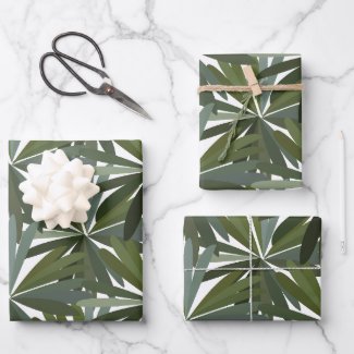 Green Leaves Pattern