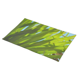 Green Leaves, Sunlight and Blue Sky Placemat