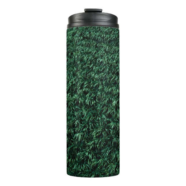Green leaves thermal tumbler (Front)