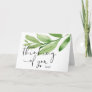 Green Leaves Thinking of You Encouragement Card