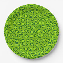 Green Leopard Print
