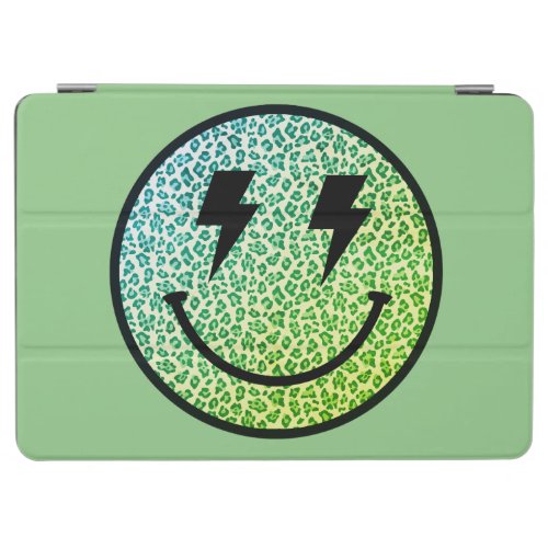 Green Leopard Smile iPad Smart Cover