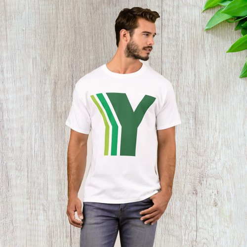 Green Letter Y T_Shirt