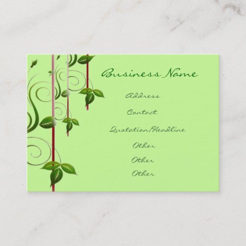 Green Life Business Cards
