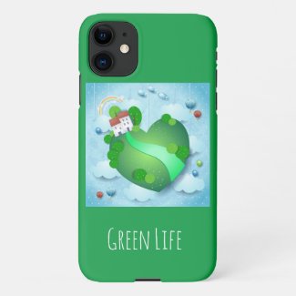 Green Life  iPhone Case