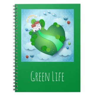 Green Life  Notebook