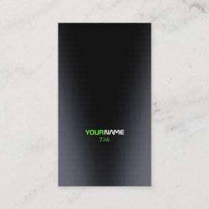 Green Light Business Card